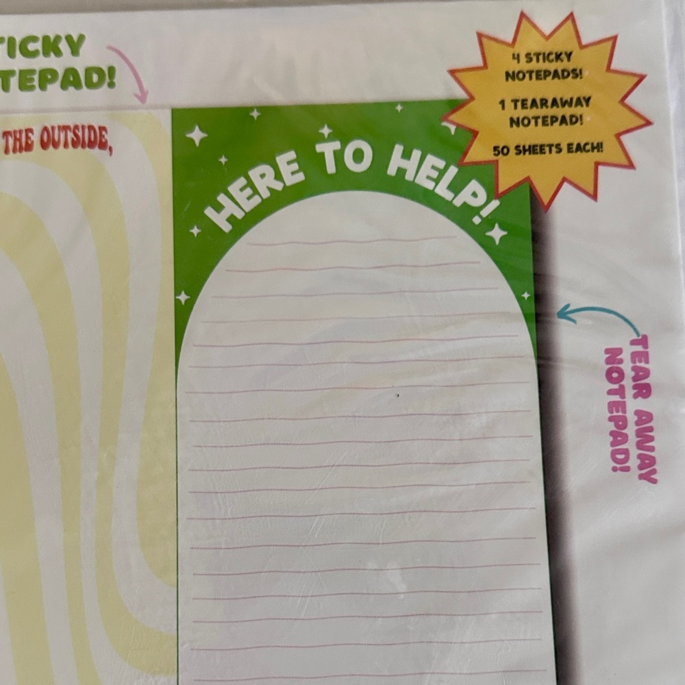 Customer Service Pen Set with Notepad and Sticker - Picture 5 of 6